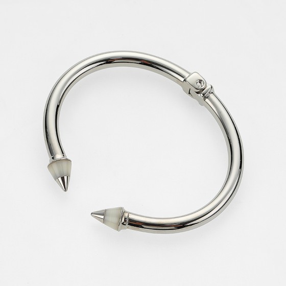 Mintitan Metal Tip Stone Bracelet
