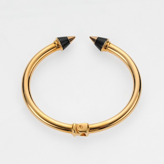 Mintitan Metal Tip Stone Bracelet
