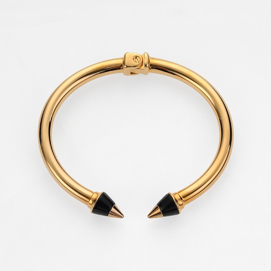Mintitan Metal Tip Stone Bracelet