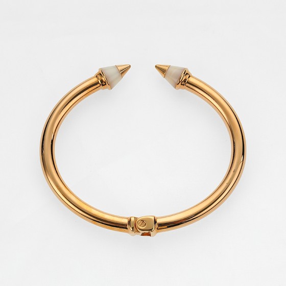 Mintitan Metal Tip Stone Bracelet