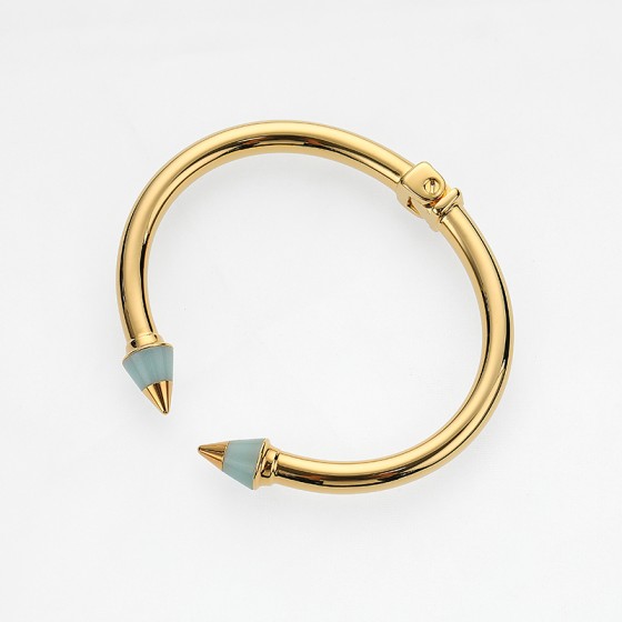 Mintitan Metal Tip Stone Bracelet