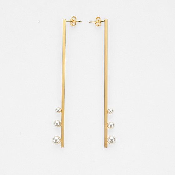 Mini Nami Bar Earring Short