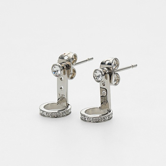 Halo Crystal Earring Jacket