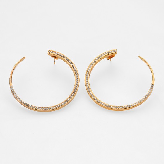Moon Pearl Earrings