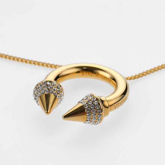 Titan Crystal Cube Necklace